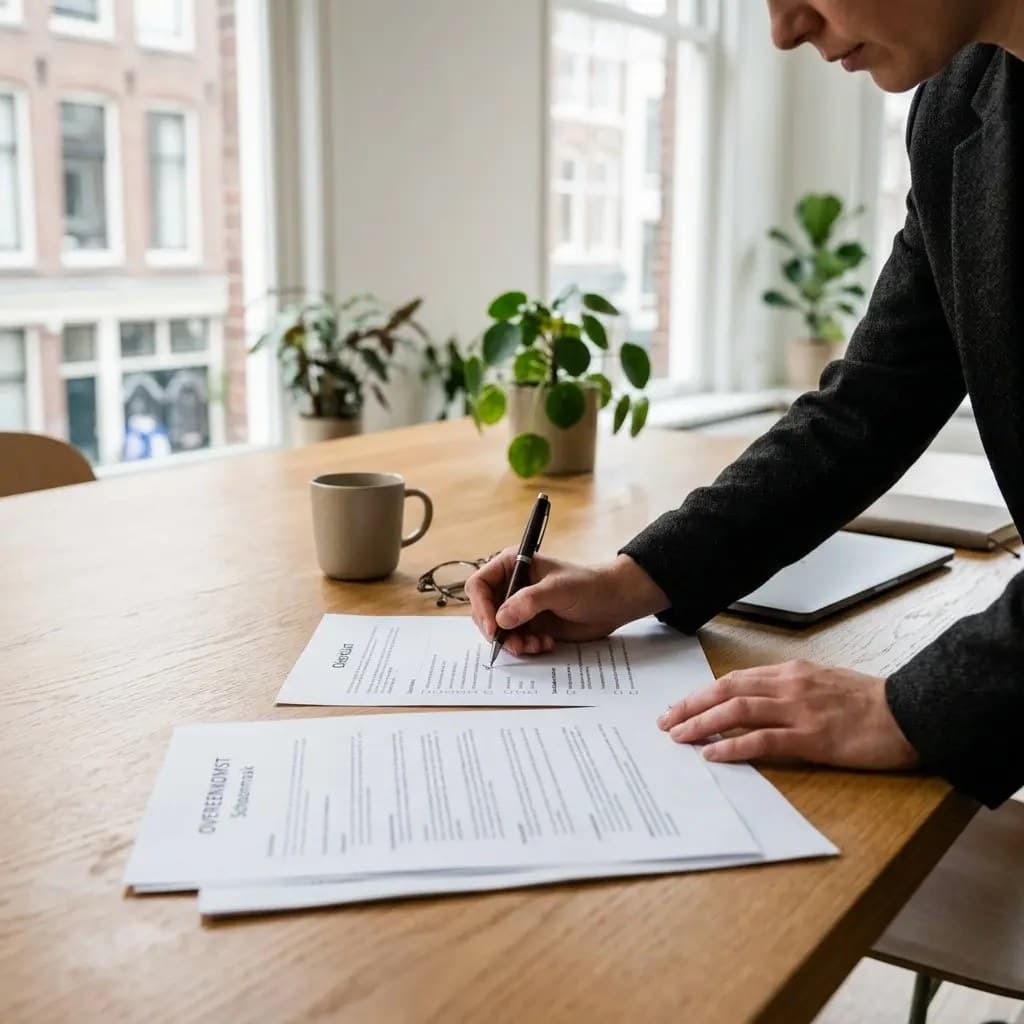 Schoonmaakcontract checklist
